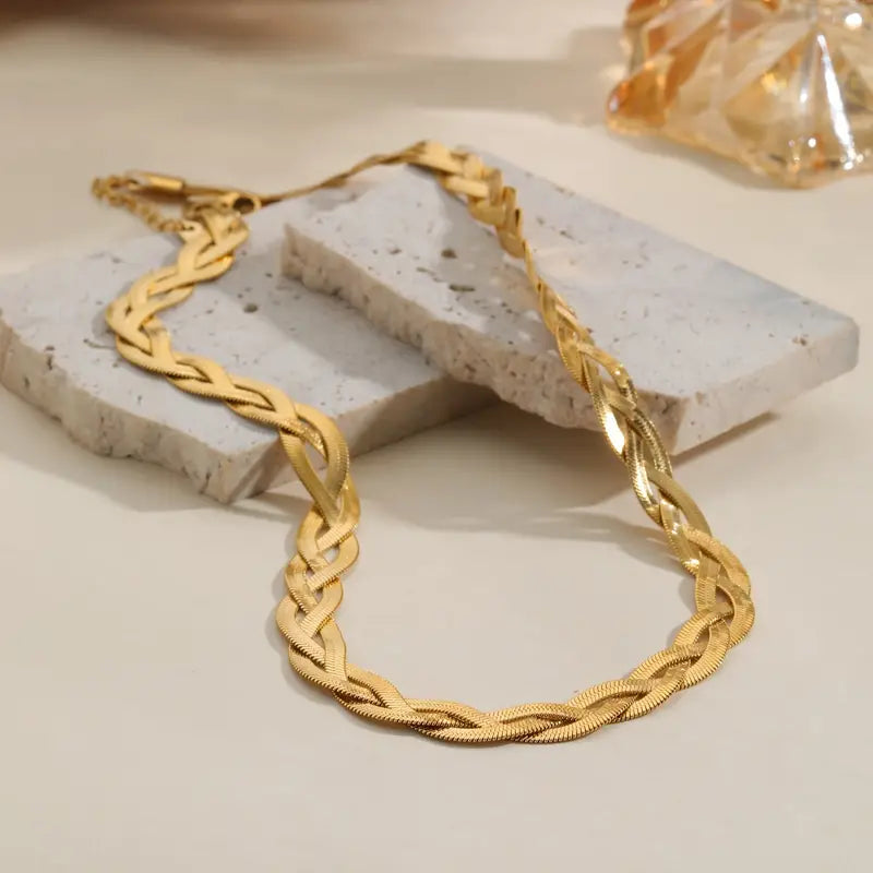 Necklace en stainless steel
